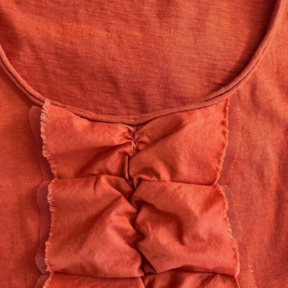 J. Crew Burnt Orange Tank, Medium